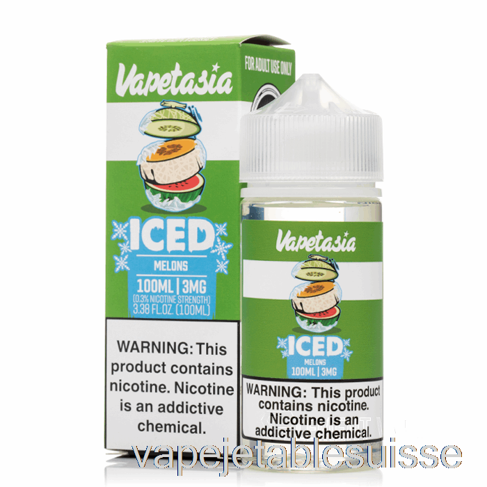 Vape Suisse Melons Glacés - Vapetasia - 100ml 6mg